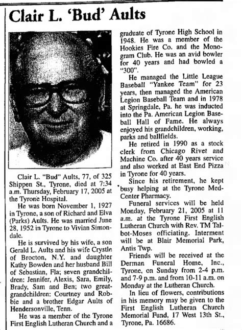 Tyrone daily herald obituaries. Things To Know About Tyrone daily herald obituaries. 